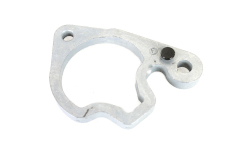 BRAKE PLATE RIGHT SIDE ZINC PLATED